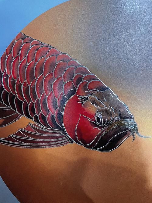 能提供更多雕刻金龍魚的圖片嗎，能不能提供更多雕刻金龍魚的圖片？