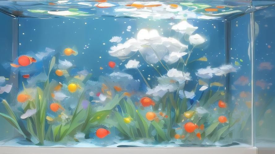 有哪些魚缸背景圖推薦？，有哪些適合小魚缸的背景圖