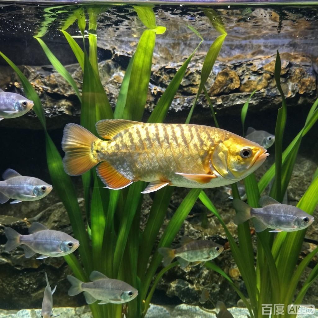 金頭龍魚的最佳混養伙伴有哪些，金頭龍魚的最佳混養伙伴