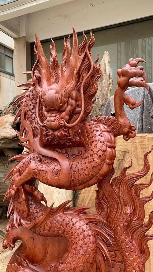 請(qǐng)?zhí)峁└帻垟[件的圖片，龍擺件有哪些經(jīng)典造型 請(qǐng)?zhí)峁└帻垟[件的圖片，龍擺件有哪些經(jīng)典造型 龍魚(yú)百科 第8張