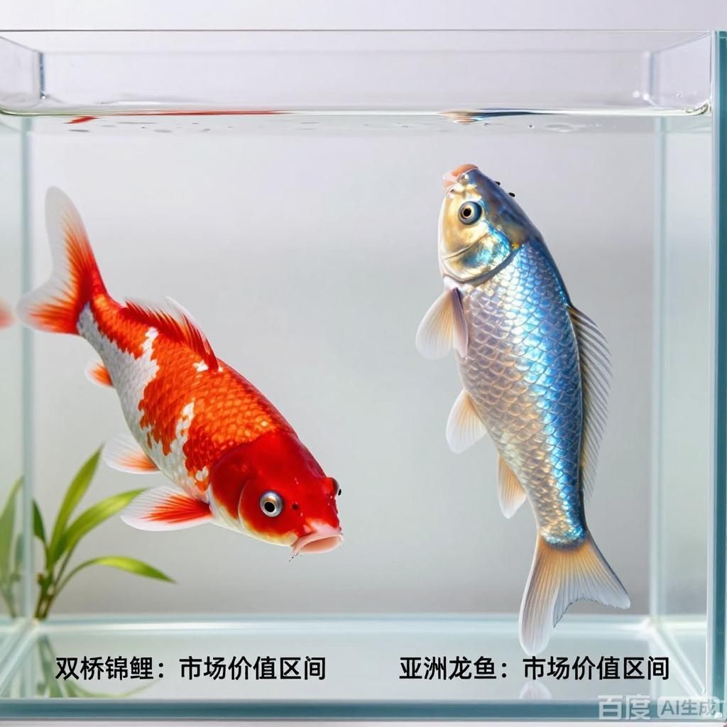 雙橋錦鯉與亞洲龍魚的市場價值對比，雙橋錦鯉與亞洲龍魚的市場價值對比雙橋錦鯉和亞洲龍魚哪個更有養殖前景