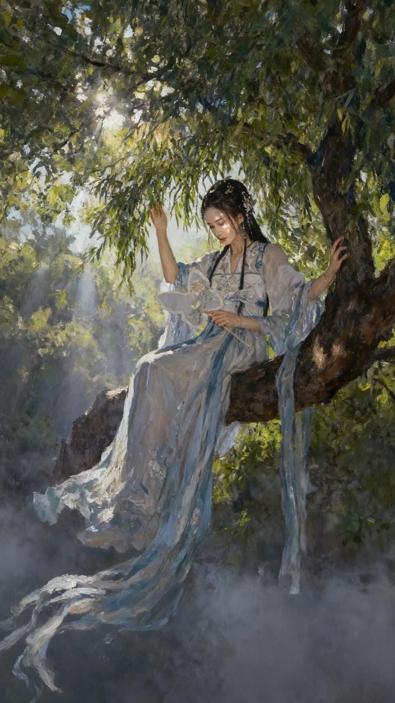 能否提供古風寫實風格的詳細圖解，古風寫實風格插畫師能否提供一張古風寫實風格的示例圖片 能否提供古風寫實風格的詳細圖解，古風寫實風格插畫師能否提供一張古風寫實風格的示例圖片 龍魚百科 第8張