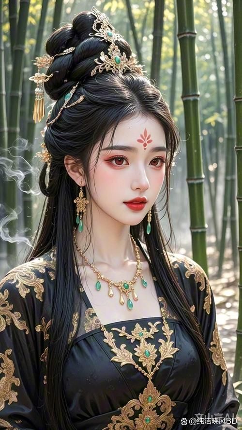 能否提供古風寫實風格的詳細圖解，古風寫實風格插畫師能否提供一張古風寫實風格的示例圖片 能否提供古風寫實風格的詳細圖解，古風寫實風格插畫師能否提供一張古風寫實風格的示例圖片 龍魚百科 第9張