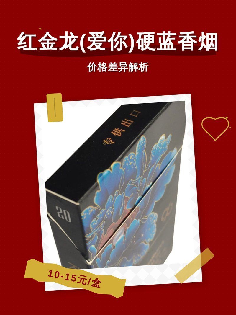 紅金龍香煙的價格范圍，紅金龍香煙價格范圍