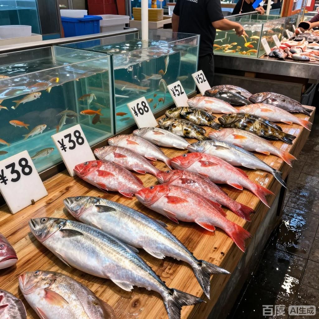 這些魚類的價格范圍是多少