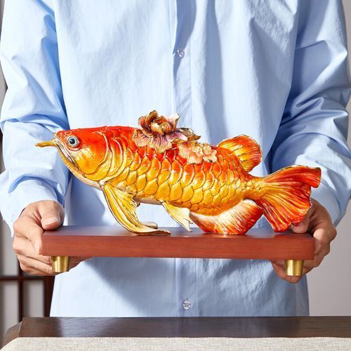 給我推薦幾款高端金龍魚擺件，幾款高端金龍魚擺件推薦