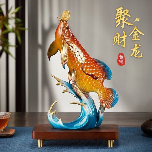 給我推薦幾款高端金龍魚擺件，幾款高端金龍魚擺件推薦