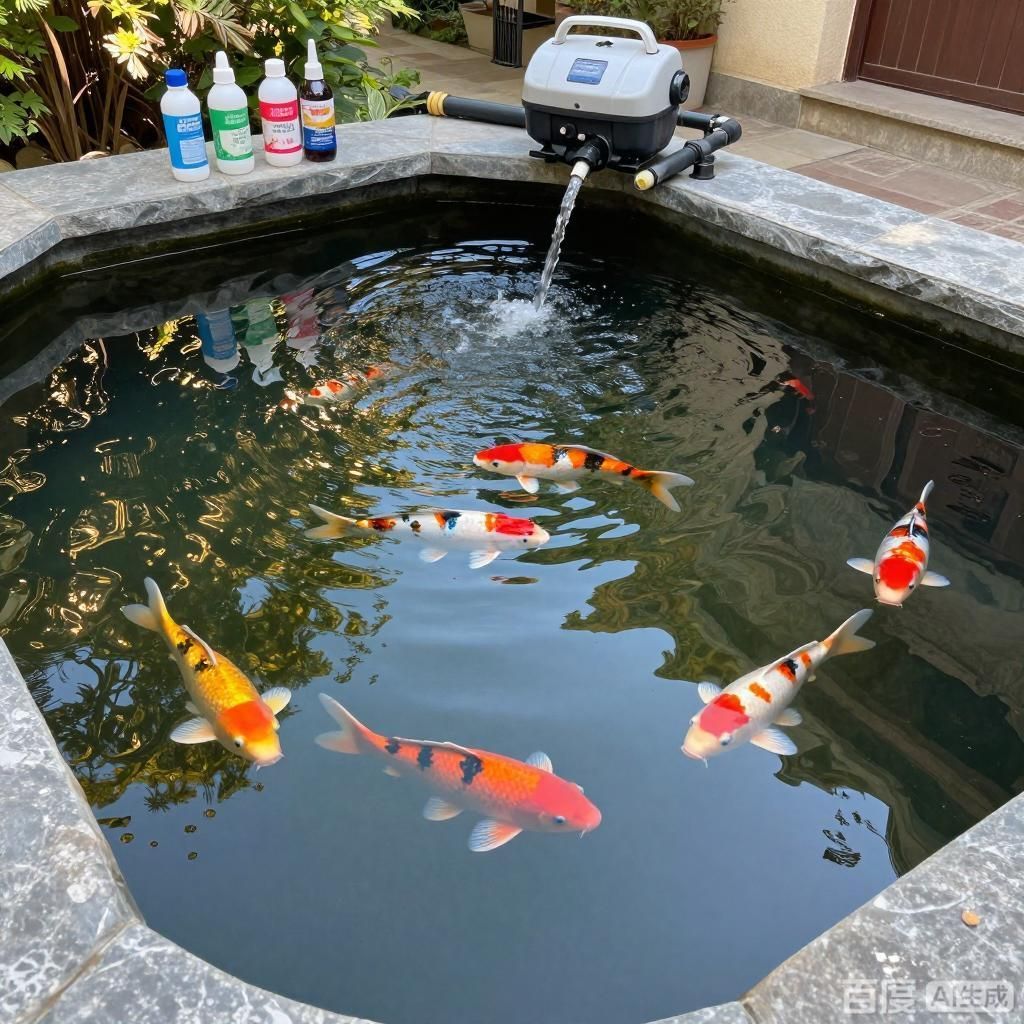 如何改善水質以預防魚爛身，如何改善水質以預防魚爛身,4張圖圍繞改善水質預防魚爛身主題