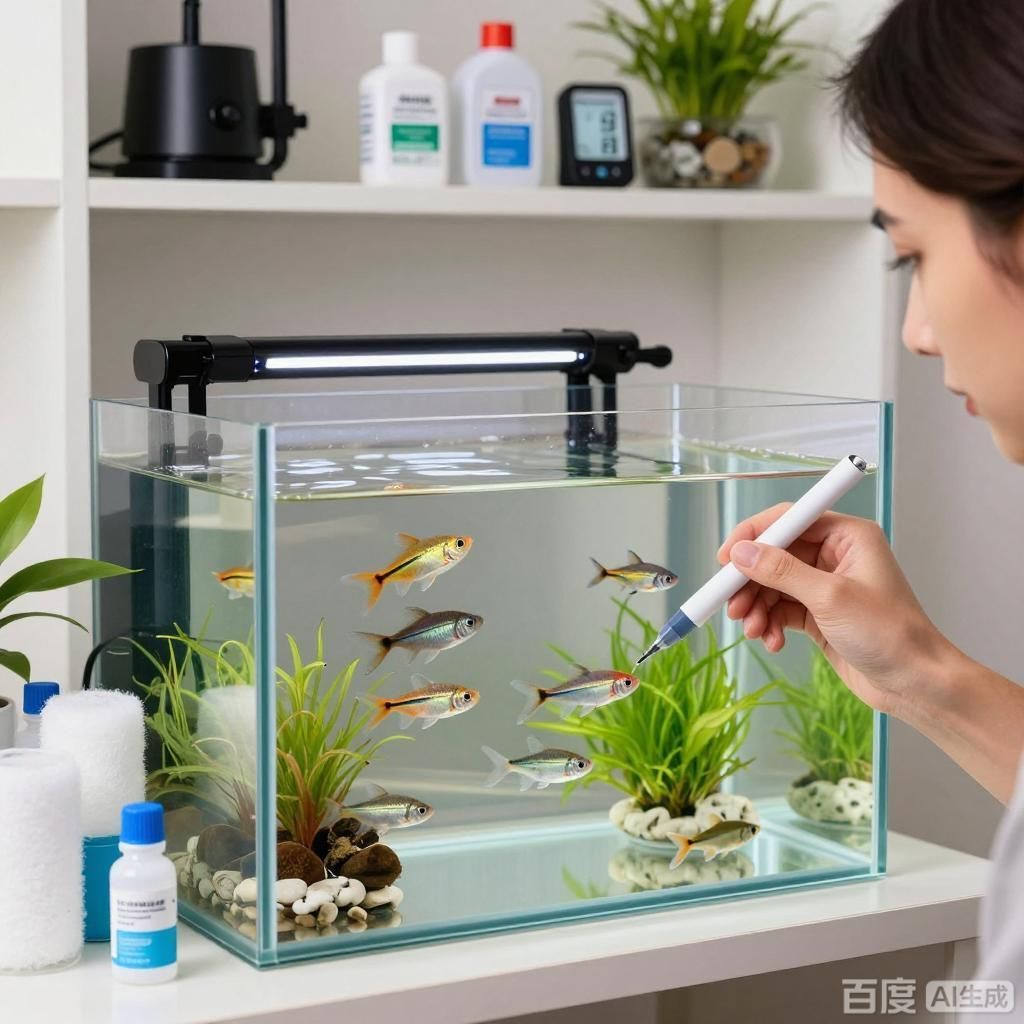 如何改善水質以預防魚爛身，如何改善水質以預防魚爛身,4張圖圍繞改善水質預防魚爛身主題