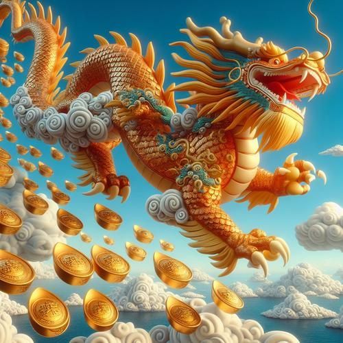 聚財金龍圖片大全，聚財金龍圖片大全聚財金龍圖片大全