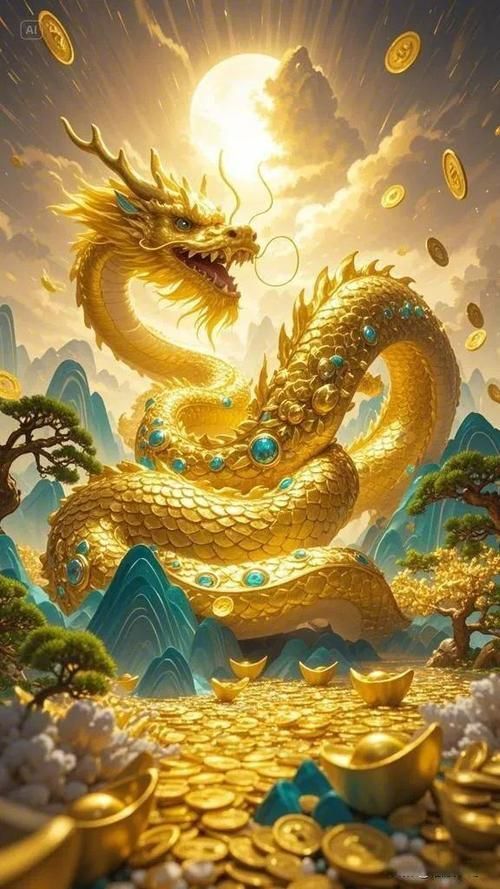 聚財金龍圖片大全，聚財金龍圖片大全聚財金龍圖片大全