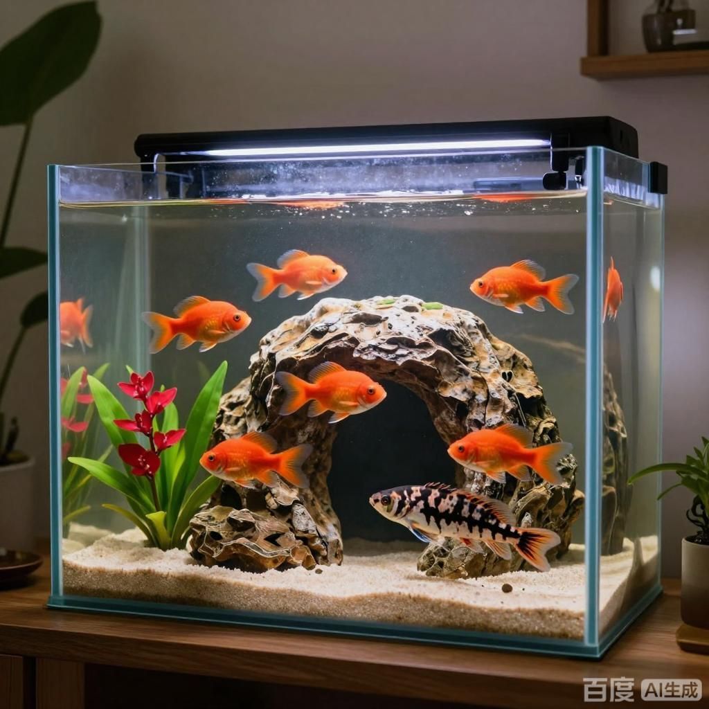招財魚和龍魚混養需要哪些躲避物，招財魚和龍魚混養有哪些注意事項招財魚和龍魚混養有哪些注意事項