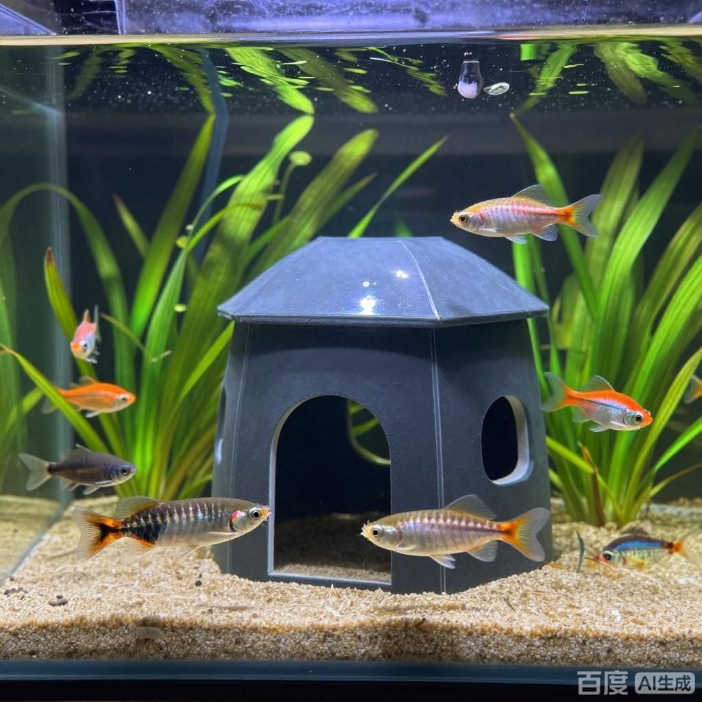 招財魚和龍魚混養需要哪些躲避物，招財魚和龍魚混養有哪些注意事項招財魚和龍魚混養有哪些注意事項