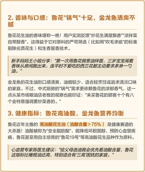 金龍魚花生油和魯花花生油哪個更好？，金龍魚和魯花哪個更好？