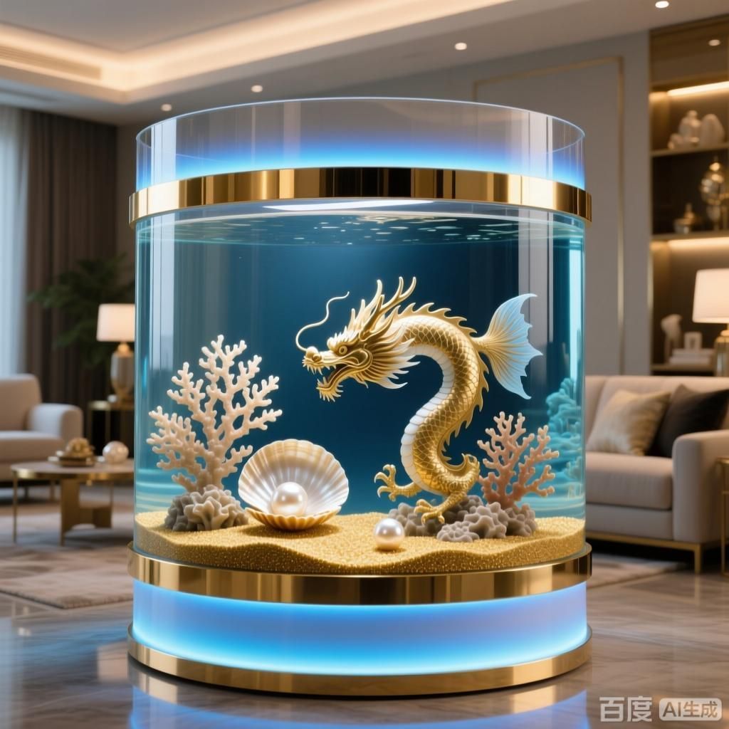 龍魚魚缸如何裝飾？，龍魚魚缸如何裝飾