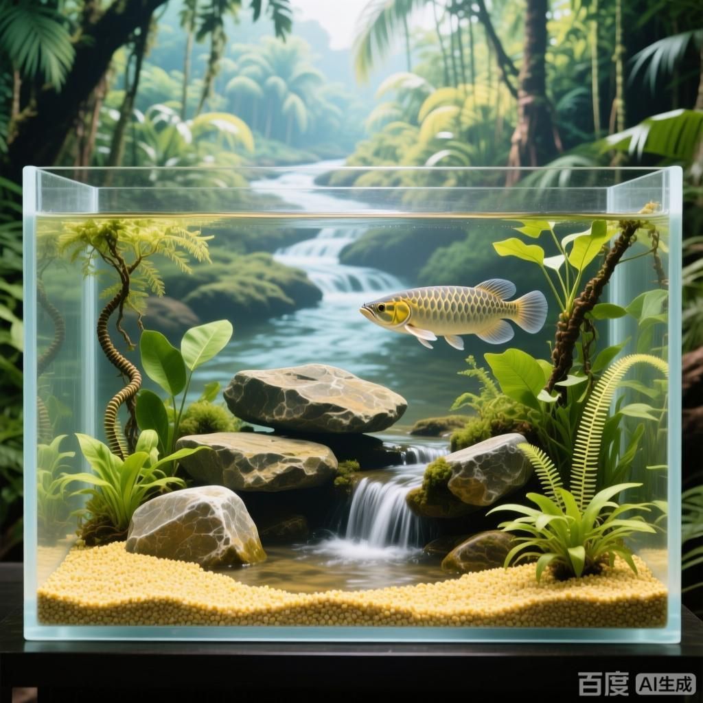 龍魚魚缸如何裝飾？，龍魚魚缸如何裝飾