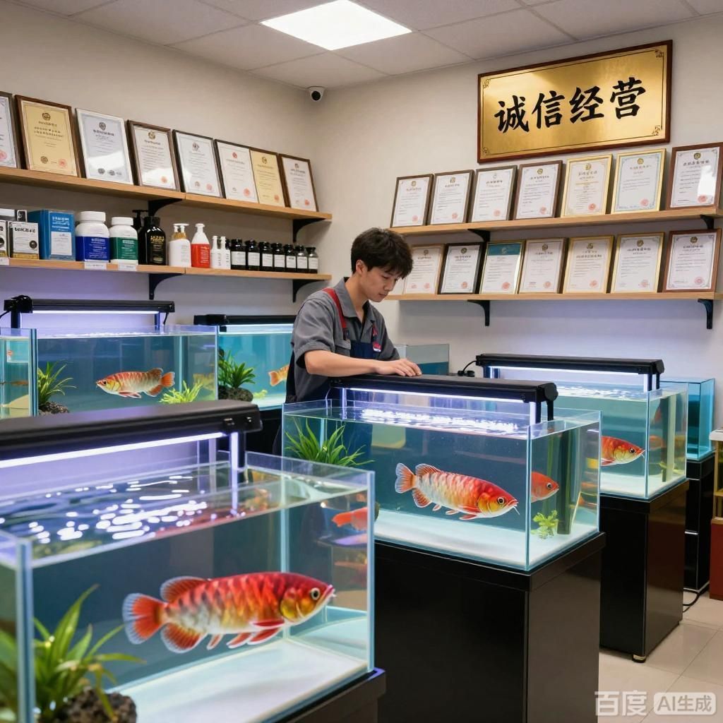 給我推薦幾家信譽良好的紅龍魚商家，信譽良好的紅龍魚商家