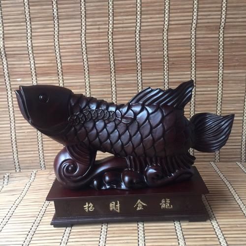 給我推薦一些高清的木雕金龍魚圖片，木雕金龍魚圖片欣賞