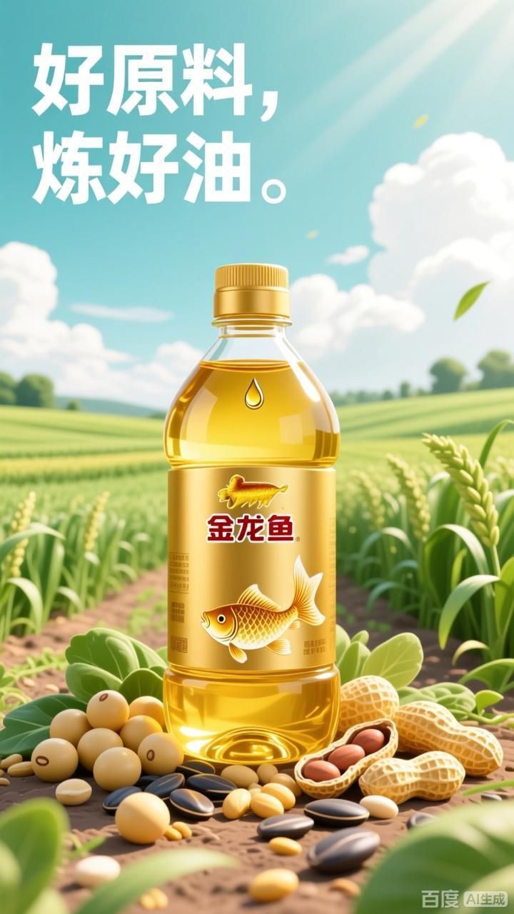 如何設計一張金龍魚油廣告海報，如何設計一張金龍魚油廣告海報，4張金龍魚油廣告海報