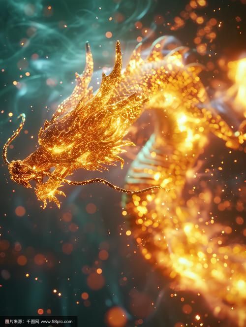 能否提供更多中國紅龍與科技結合的圖片，中國紅龍與ai結合的圖片，能否提供中國紅龍與科技結合的具體案例