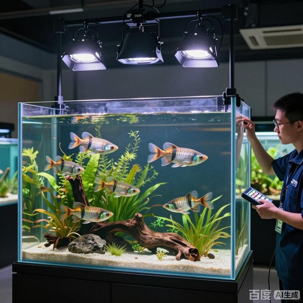 如何調整燈光以適應龍魚需求