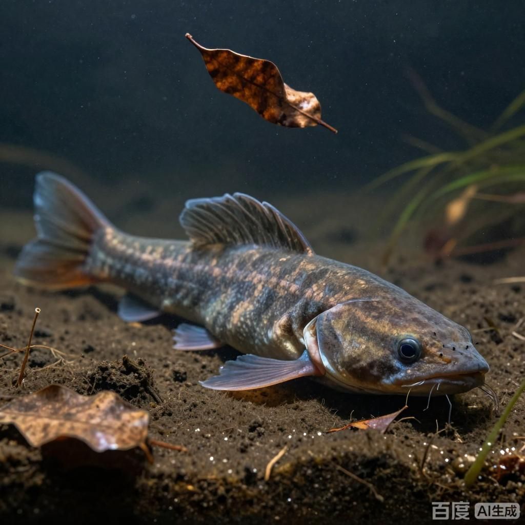 龍鰍魚的壽命有多長，龍鰍魚的壽命有多長四張圖均圍繞龍鰍魚展開以寫實風格呈現不同生長階段的生長狀態