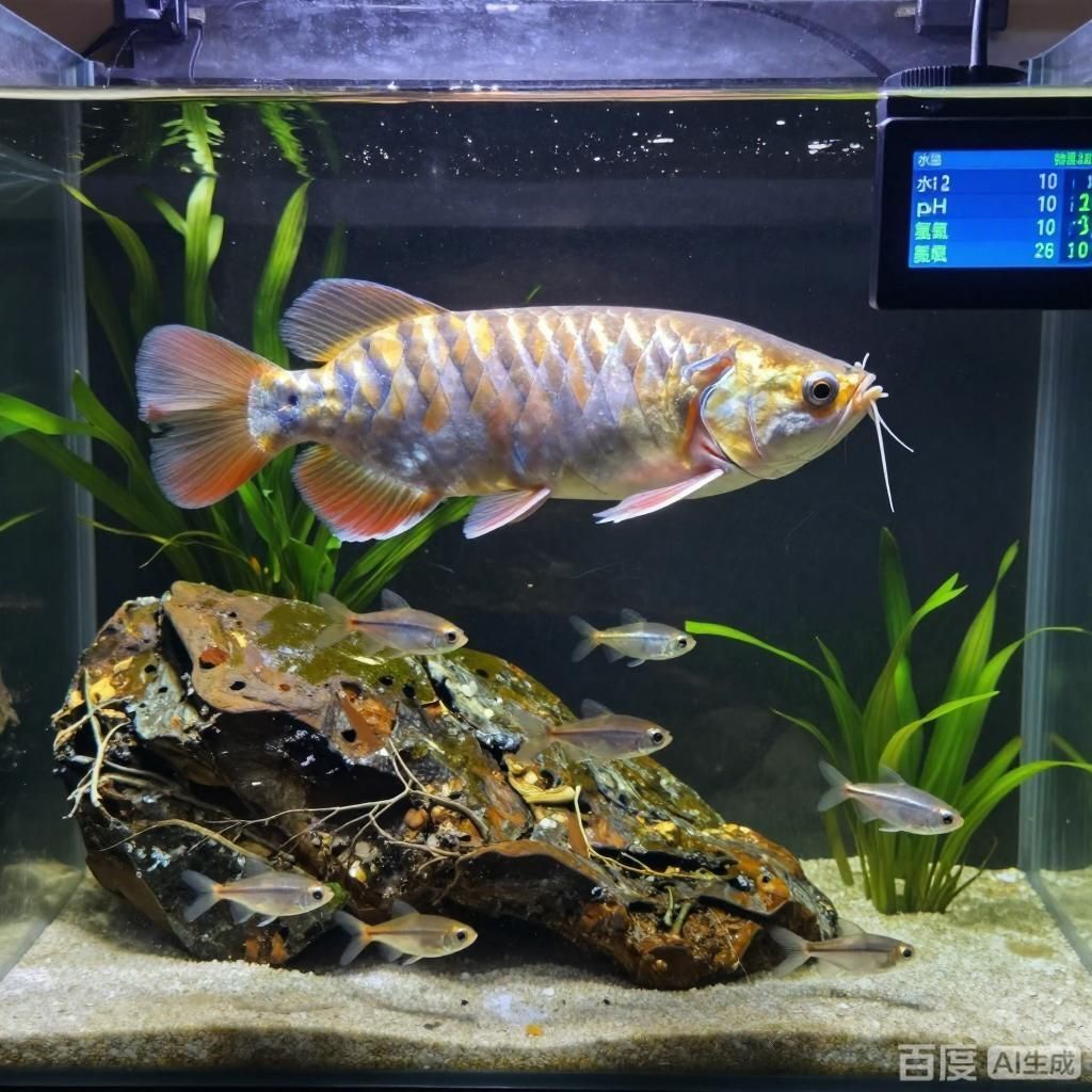 能詳細講講龍魚的飼養方法嗎，能詳細講講龍魚的飼養方法嗎,四張圖圍繞龍魚飼養場景展開