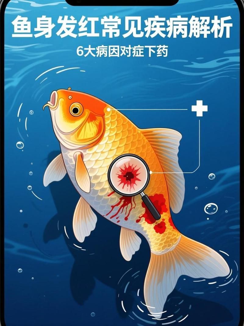魚身上紅色淤血如何治療