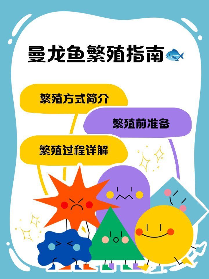 曼龍魚繁殖期應該如何管理