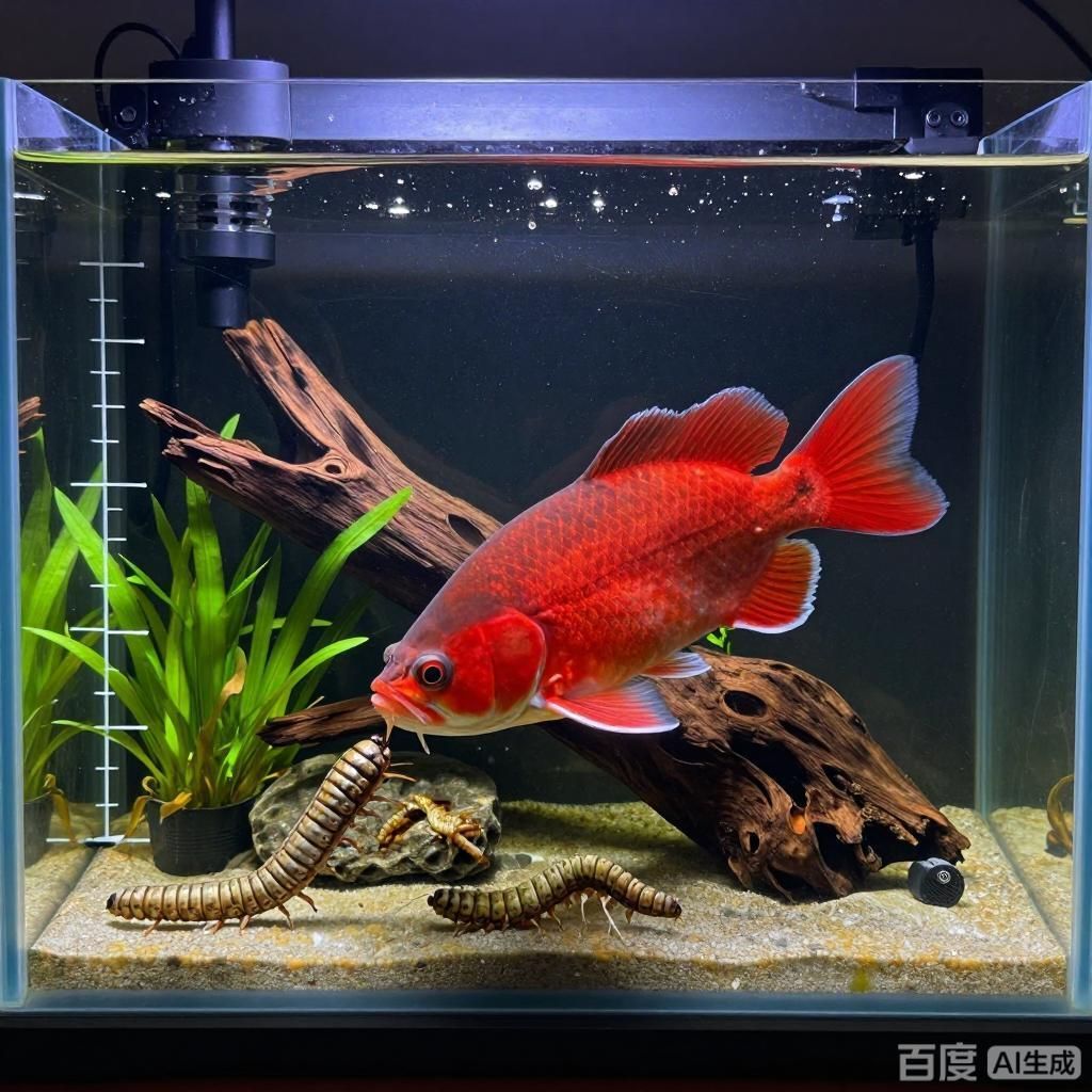 推薦一些適合紅龍魚的活餌，適合紅龍魚的活餌