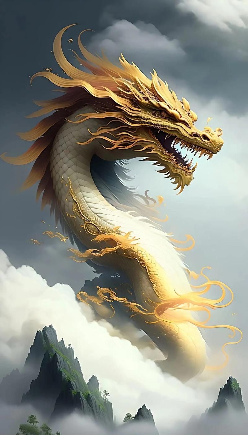 有沒有更多風格的吉祥龍配圖，不同風格吉祥龍配圖