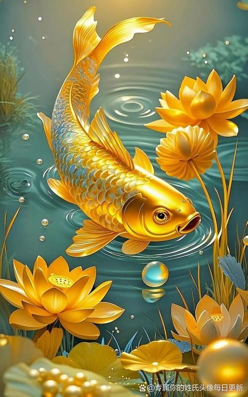 給我一些招財轉運魚的壁紙圖片，尋找招財轉運魚的壁紙圖片時，您可能會發現一些具有特定主題或風格的壁紙