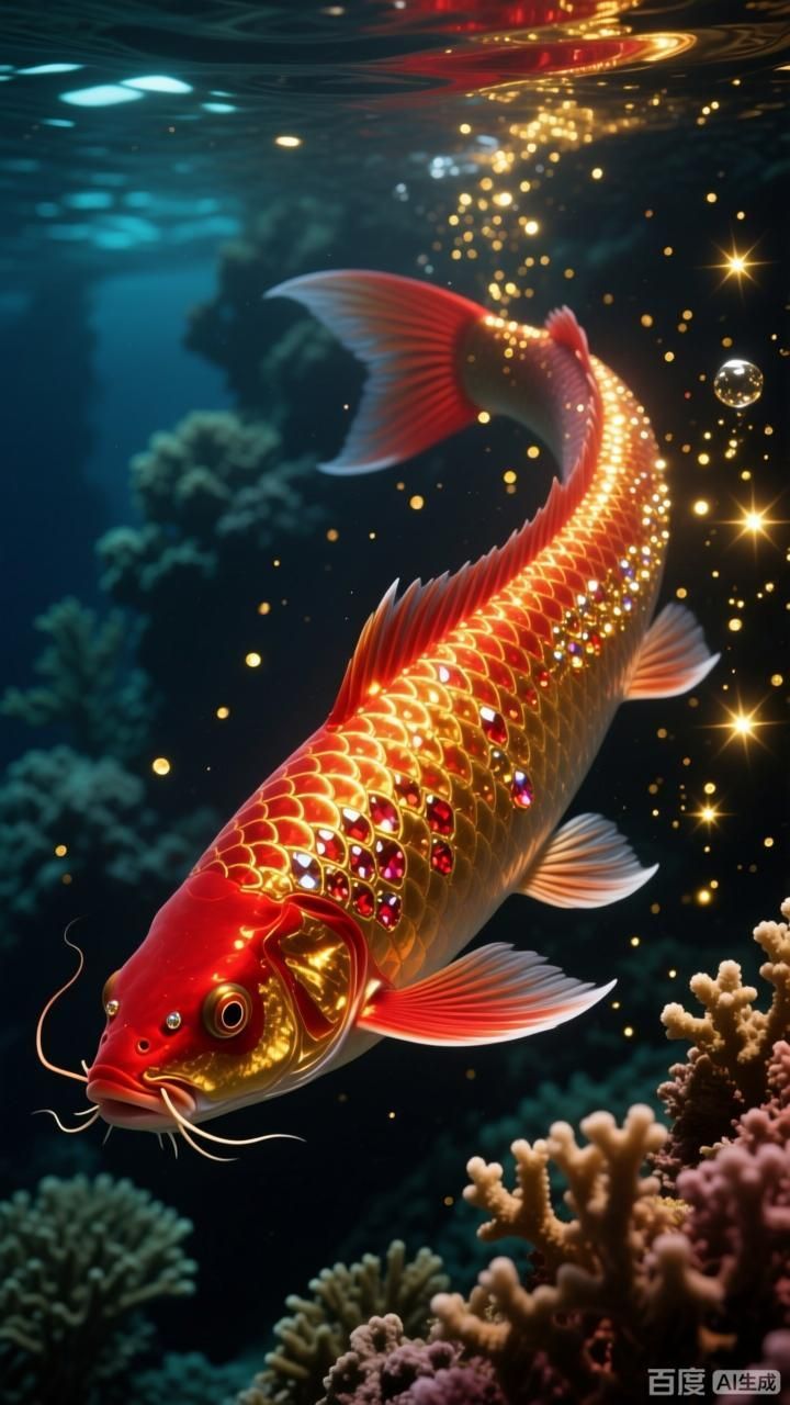如何設(shè)置紅金龍魚動態(tài)壁紙，如何制作紅金龍魚動態(tài)壁紙
