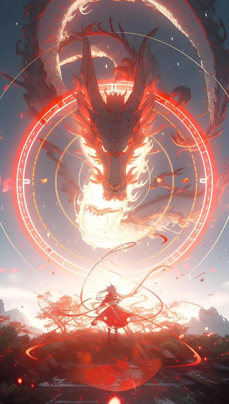 紅龍與黑龍在藝術中有何不同表現