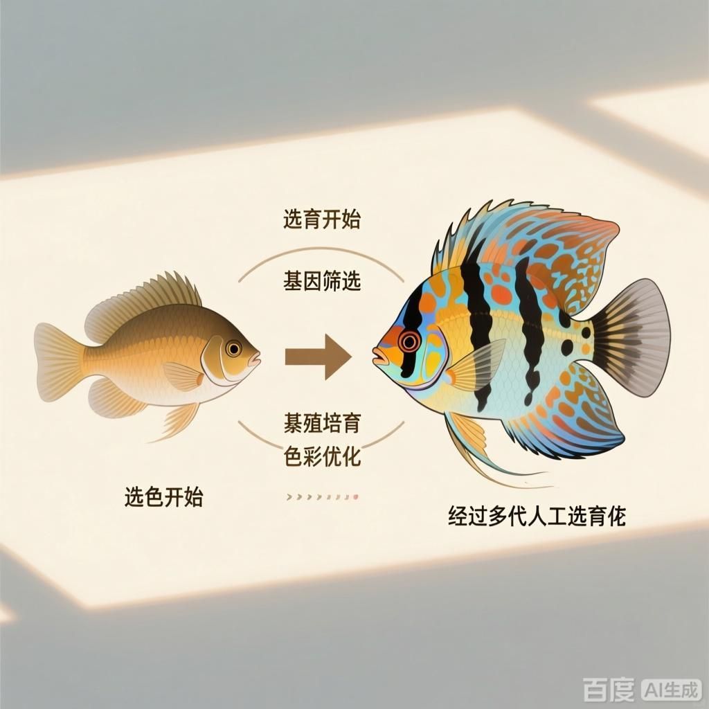 觀賞魚色彩形成原因，觀賞魚色彩形成的原因