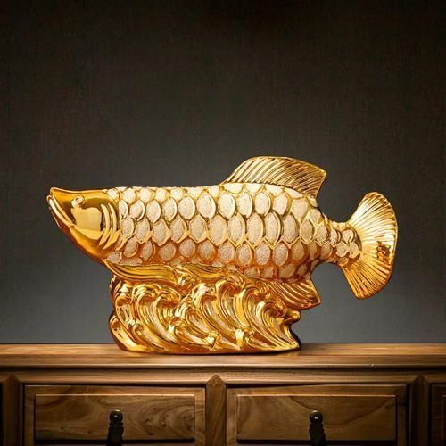 推薦一些適合擺放在客廳的招財(cái)龍魚(yú)圖片，客廳招財(cái)龍魚(yú)圖片推薦