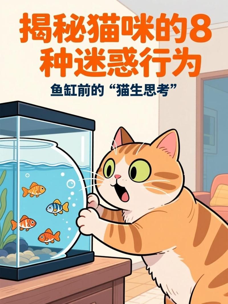 貓對魚缸有哪些常見行為，貓對魚缸中的五種常見行為，貓對魚缸的癡迷遠不止是“想吃魚”