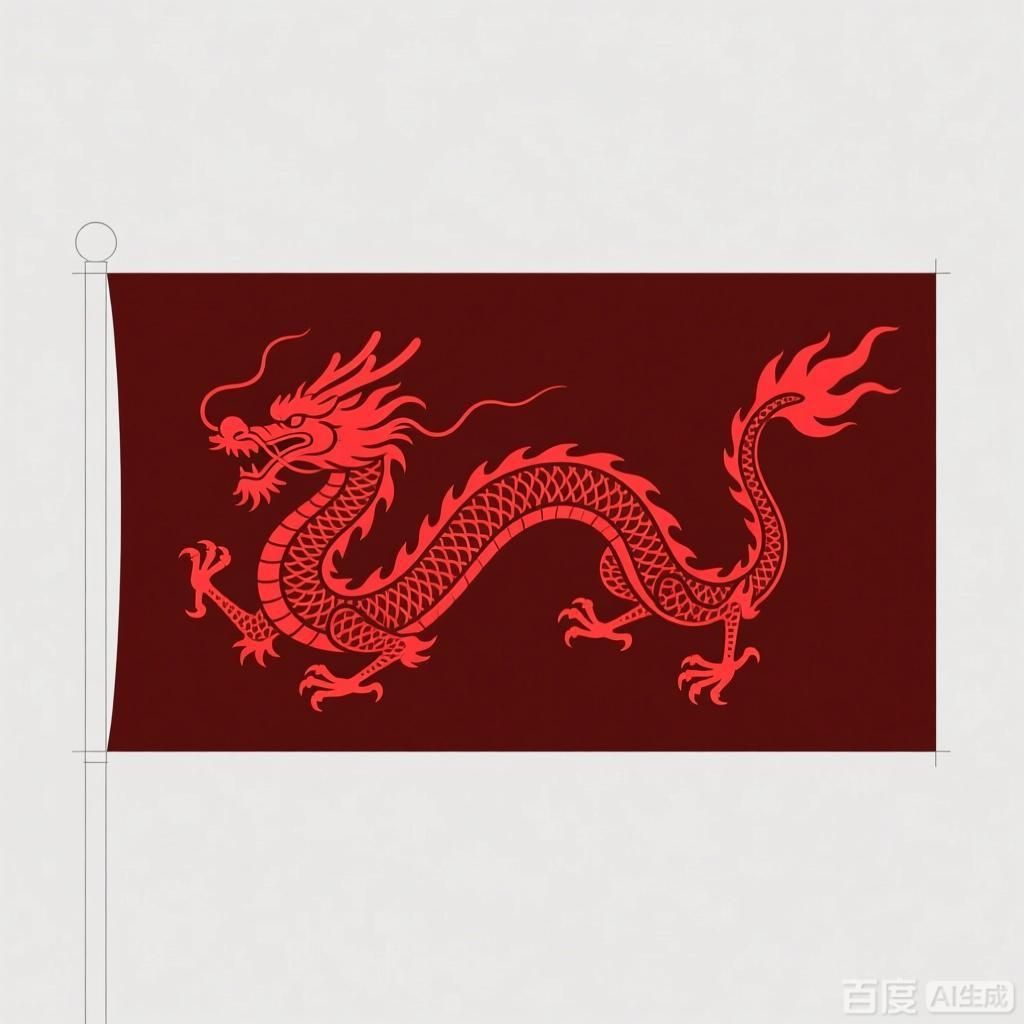 能否提供紅龍旗的設(shè)計(jì)草圖