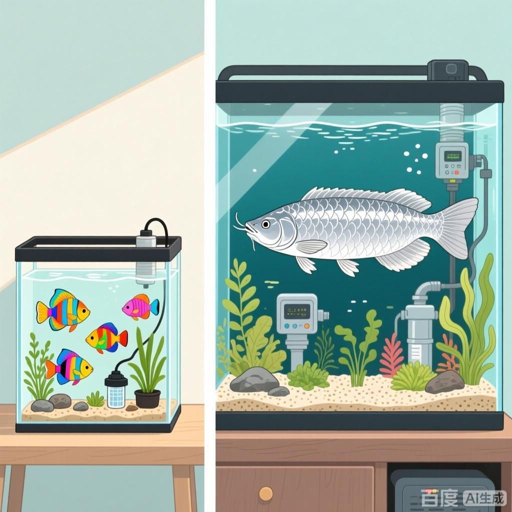 七彩魚和銀龍魚哪個更先養，七彩魚和銀龍魚哪個先養
