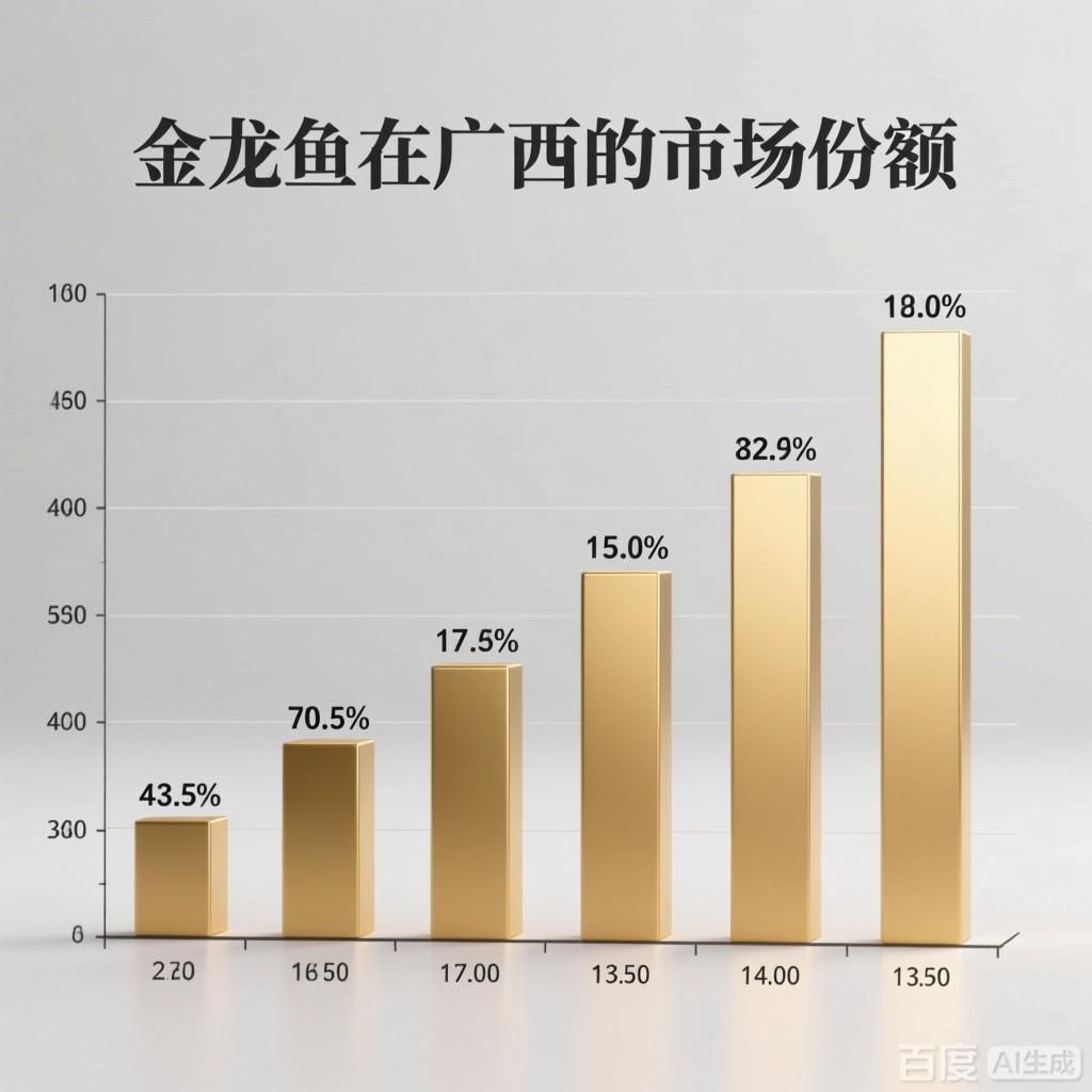 金龍魚在廣西的市場份額是多少，如何獲取金龍魚在廣西的市場份額