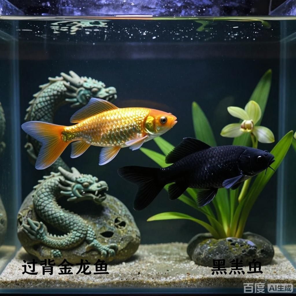 過背金龍魚和黑龍哪個更珍貴