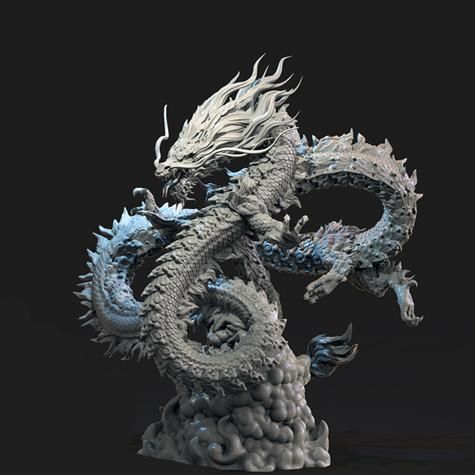 有沒有招財龍的3D模型素材，有沒有招財龍的3d模型素材