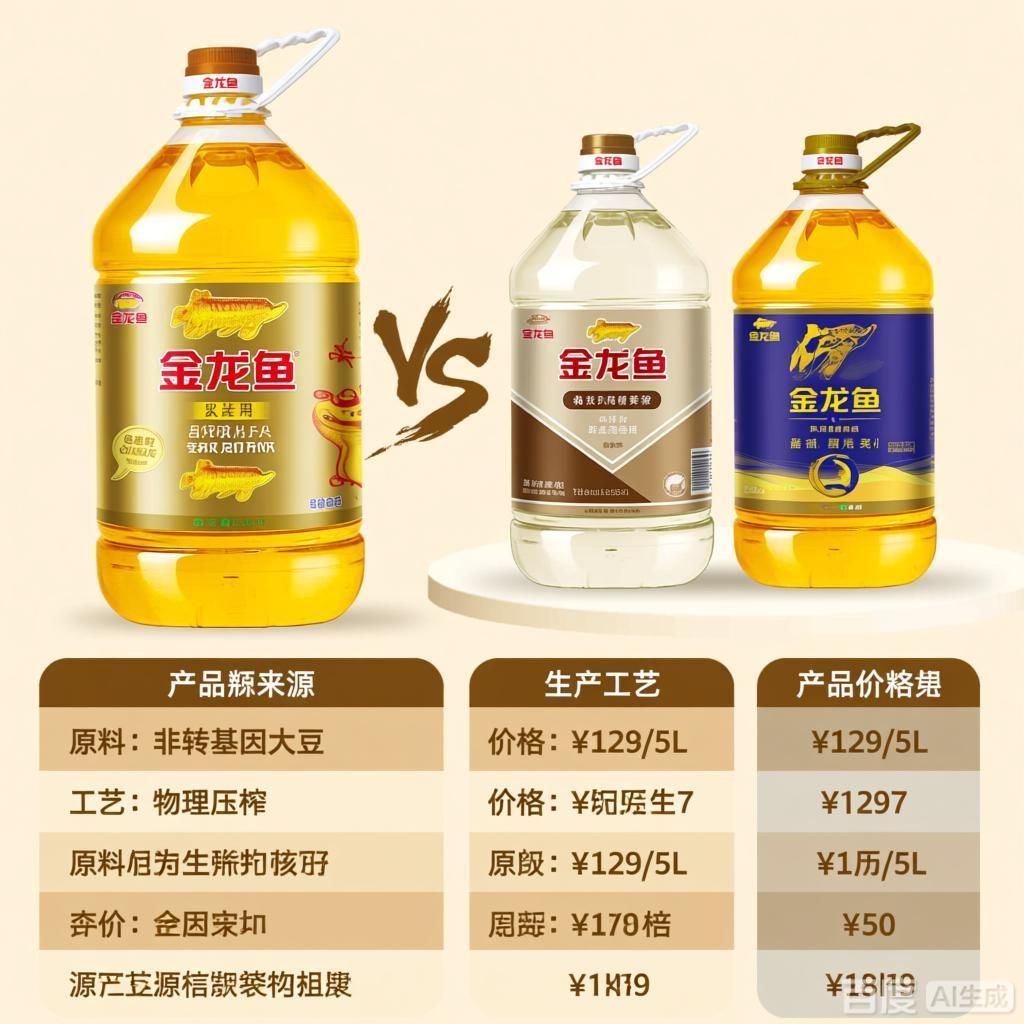 金龍魚與其他品牌的對比，金龍魚與其他品牌的對比分析