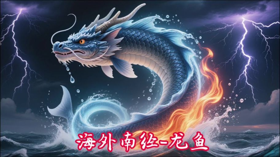 能否提供更多《山海經》龍魚的圖像范例，《山海經》中的龍魚圖像范例對照表