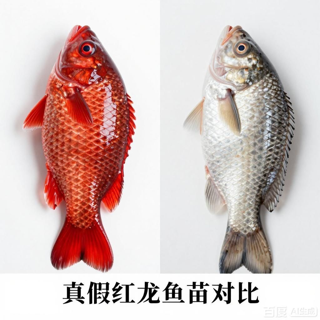 2-3cm紅龍魚苗辨別真假，2-3cm紅龍魚苗的辨別方法