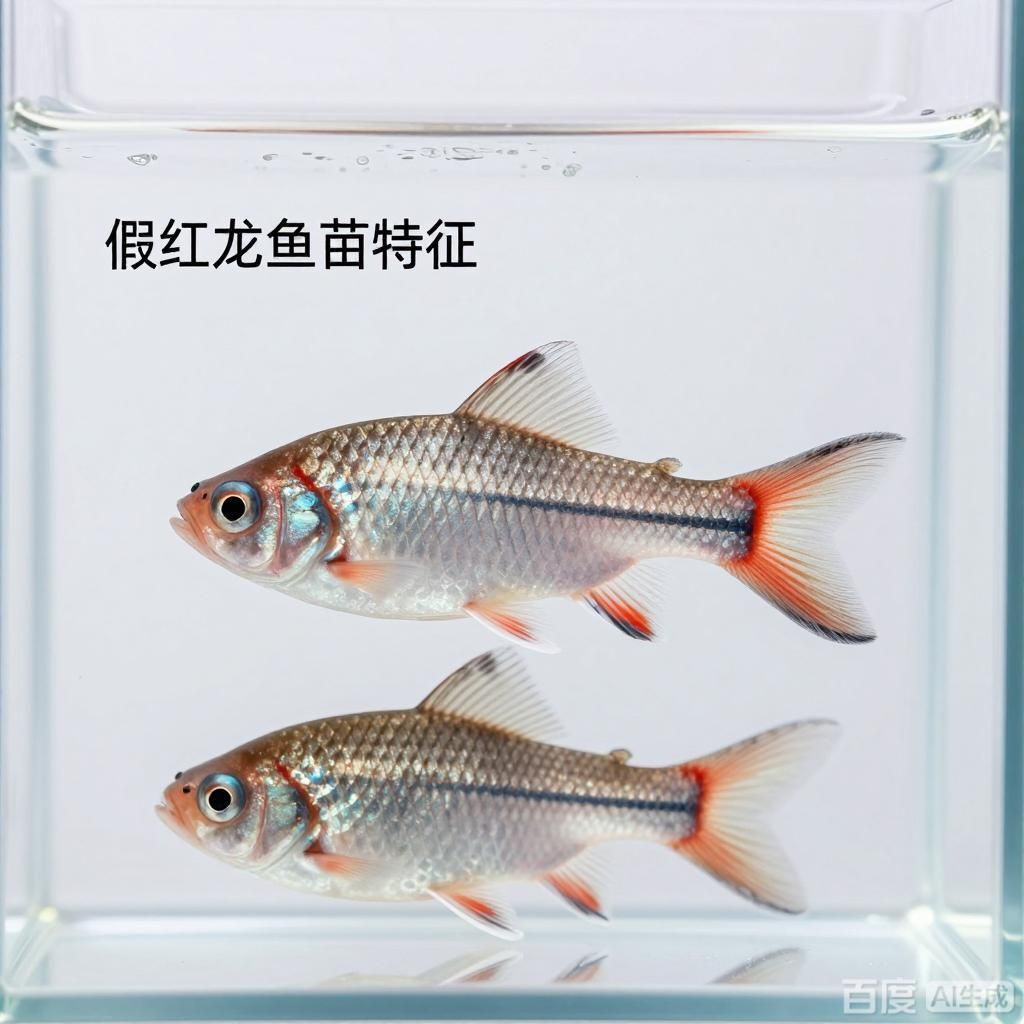 2-3cm紅龍魚苗辨別真假，2-3cm紅龍魚苗的辨別方法