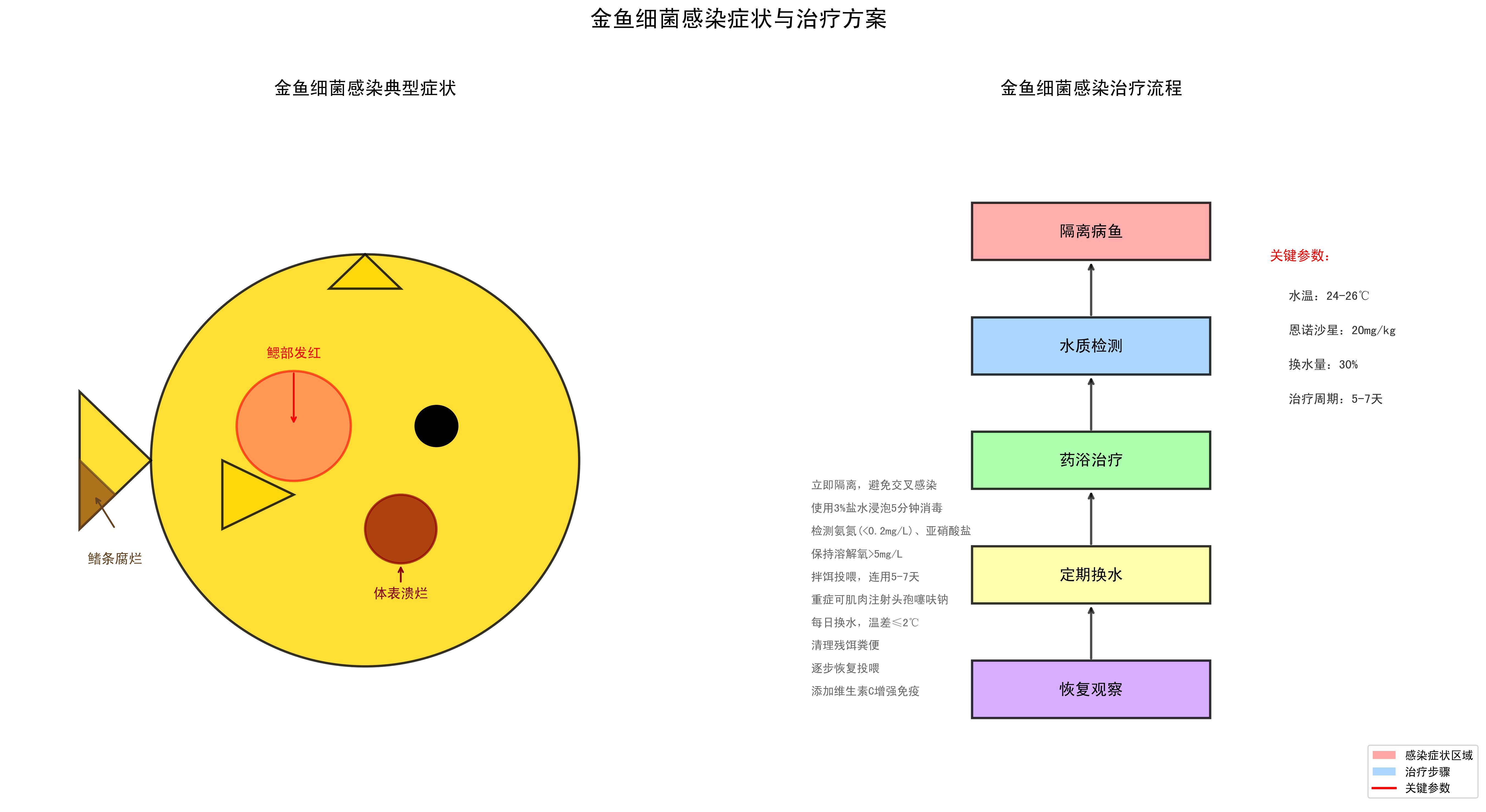 金魚細菌感染如何治療