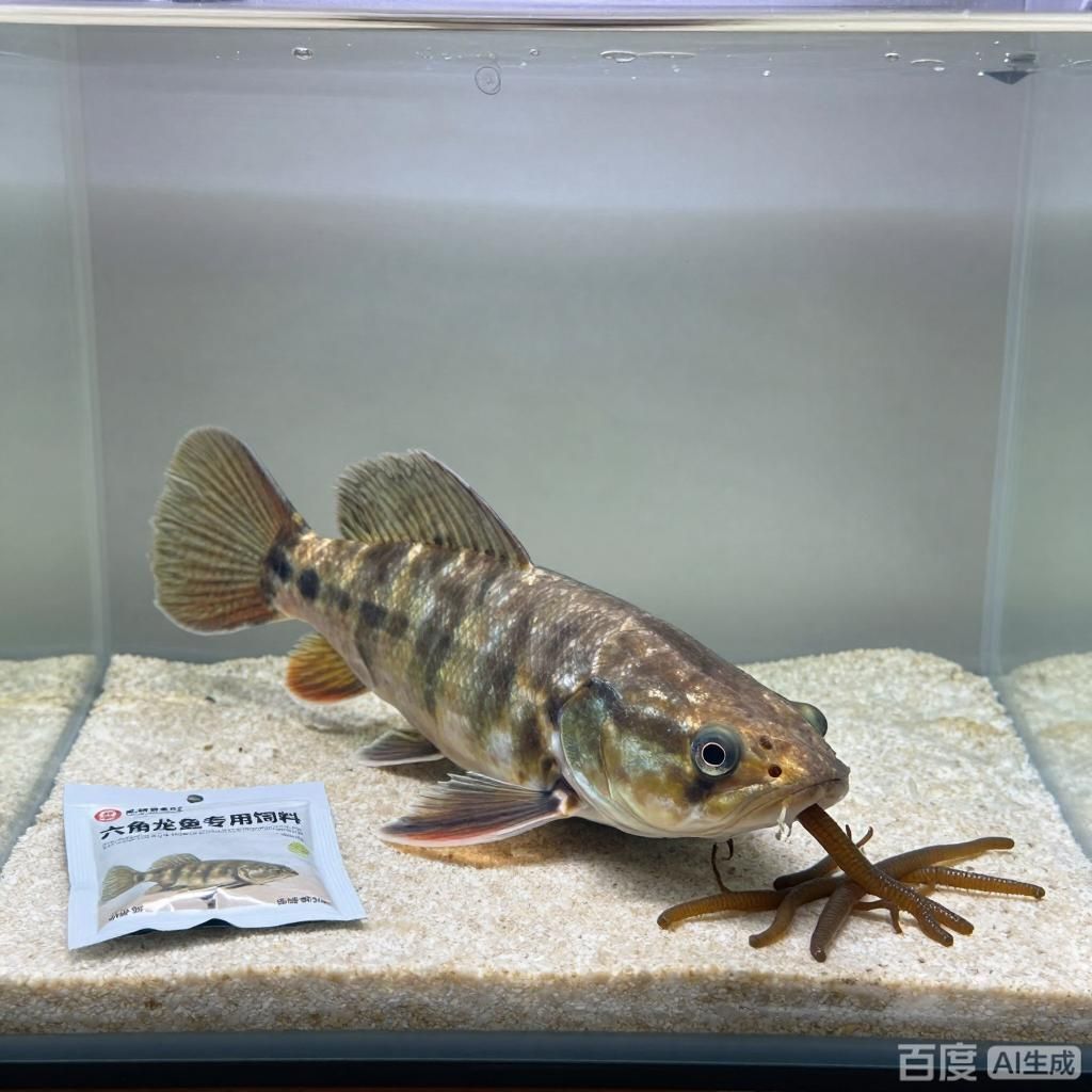 給我推薦一些適合六角龍魚的飼料，有哪些品牌飼料適合六角龍魚