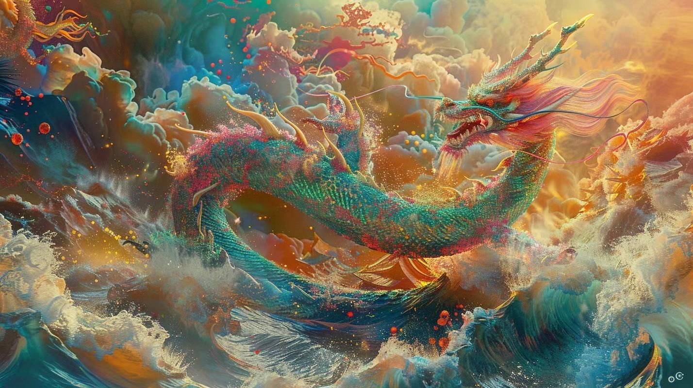 有沒有高清的龍與水圖片，高清的龍與水圖片