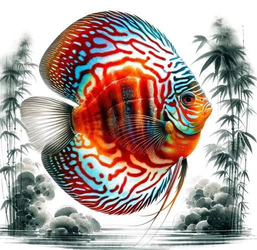 請?zhí)峁└嚓P(guān)于觀賞魚色彩形成的圖片，關(guān)于觀賞魚色彩形成的奧秘